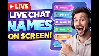 Live Wall of Fame | Your Name Appears LIVE on Screen &mdash; #gaming #Roblox