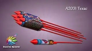 А2031 Техас (упак. 6 шт) ракета