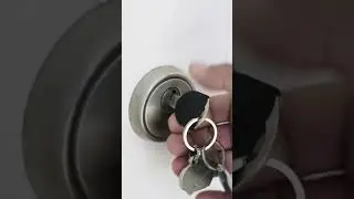Door unlock keys sound effect