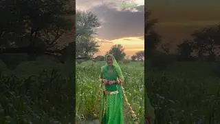 Lehariya poshak 💚 #lehariya #rajputiculture #hariyaliteej #indianfestival #rajputi #cultural