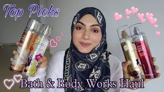 BATH AND BODY WORKS HAUL | BODY MISTS, BODY CREAMS | Anamara Shaikh