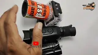 perbedaan hasil video night vision handycam dan oprekan night vision action camera kogan kw