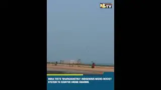 INDIA TESTS 'BHARGAVASTRA': INDIGENOUS MICRO-ROCKET SYSTEM TO COUNTER DRONE SWARMS