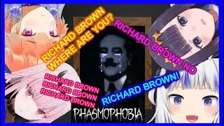 (All POV) Gura, Kiara, Ina, and Calli Invades a Haunted House【Phasmophobia】