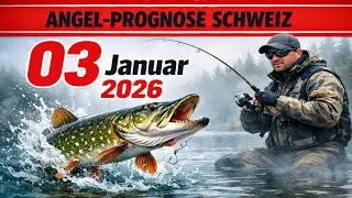 BEISS-PROGNOSE in der Schweiz auf 03 Januar 2026: Lass alles liegen und ab zum Fischen!