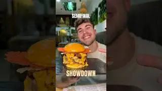 SEMIFINALES🏆 BURGER SHOWDOWN🍔 ALOHA Food Lounge VS. Smash & Go #hamburguesa #burger #smashburger