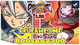 DBFZ 8005882300 vs TruAwesome (Jiren, VegetaSSB, A17) vs (gokuUI, GokuSSJ, Goku)