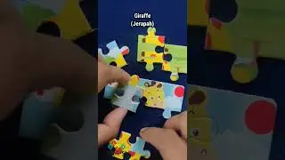 How To Solve - Giraffe Puzzle #puzzle  #shorts
