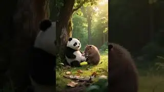 Panda Adventure: Heartwarming Rescue - A twist! Red panda dives to save its benefactor, ending...