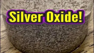 Precipitation of Silver Oxide in RamZland!⚗️ 2AgNO3+2KOH &rarr;Ag2O+ H2O+2KNO3 #STEM #Science