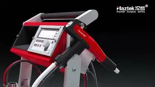 #Powder coating gun #Powder spray gun #PowderClean #Easy color change