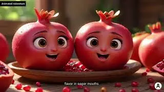 Apple and Pomegranate(Competing Benefits)#disney #colorfulcharacters #cartoon #funforkids #animation