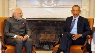 Barack Obama and Narendra Modi - Joint Briefing from White House