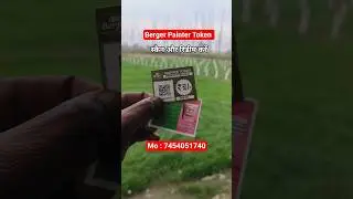 berger painter token scanner app
