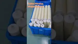 High efficiency Micro pleated filter cartridge used in various situation #filter  #pullner