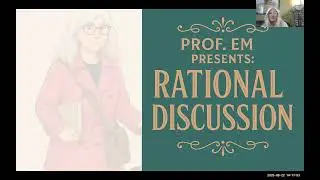 Ethics 1 1 Lecture: Rules of Rational Discussion