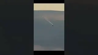 Superb video of a beyond visual range BVR,  air to air missile hit.