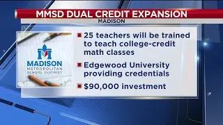 MMSD partners with Edgewood University to expand dual credit math courses