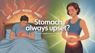 Navel Displacement Relief | Acupressure for Gas, Pain & Weakness