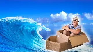 ОПИТАХ СЕ ДА НАПРАВЯ ЛОДКА ОТ КАРТОН