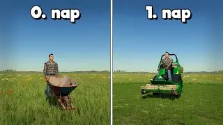 24 napot töltöttem az Alföldi pusztaságban! | Farming Simulator 22 Timelapse