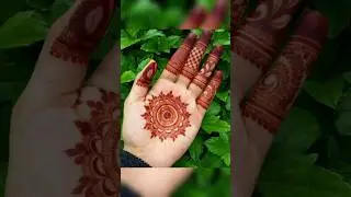 mehndi design tikki | elegant tikki mehendi design | gol tikki henna | gol tikki mehndi design