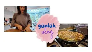 G&uuml;nl&uuml;k Vlog Geldi Hanıııımmmm ! T&uuml;m Vlog Mutfakta  ! Tavuk Suyuna &Ccedil;orba-Beşamel Soslu Tavuk  👌