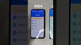 GALAXY M34 ANTUTU #SHORTS
