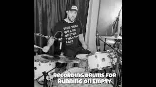 Bo Burbank tracking drums for 