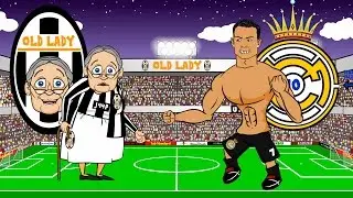 🏆JUVENTUS kontra REAL MADRYT 2-1🏆 (Parodia &ndash; najważniejsze gole z p&oacute;łfinału Ligi Mistrz&oacute;w 2015)