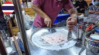 Ice Cream Rolls Super Fast Skills ! Street Food in Jodd Fairs Night Market Bangkok Thailand