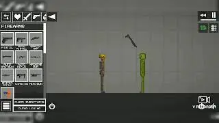Как зделать Арбуза зомби в игре Melon Playground