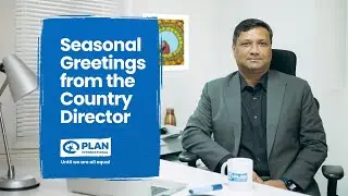 ✨ Warm Seasonal Greetings from the Country Director of Plan International Nepal! ✨