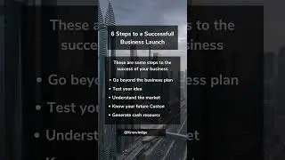 6 Steps Plan To Launch a Successful Business || Test Your Idea