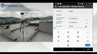 Configuración de Base y Rover Equipos EFIX