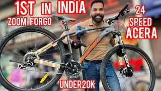 BEST MTB IN INDIA UNDER 20k shimano acera shimano crankset 24 gears kross impel hexa #viralvideo