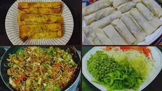 chicken vegetables spring roll|ramzan seeies|roll|frozen item|kids lunch box ideas||easy recipe|vlog