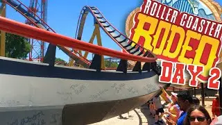 Roller Coaster Rodeo 2022 (Day 2) | Six Flags Fiesta Texas | San Antonio, TX