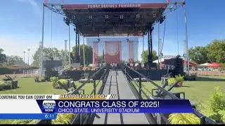 Chico State University holding graduation ceremony for more than 600 students Thursday night
