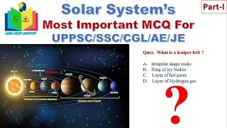 Most Important Questions on Solar System Part-I