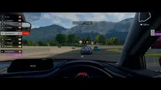 Driving a Mazda in Gran Turismo 7