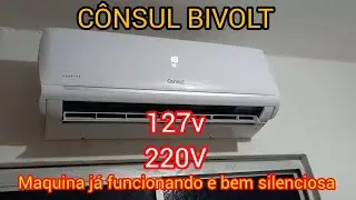 COMO FAZER INSTALA&Ccedil;&Atilde;O DE AR CONDICIONADO CONSUL BIVOLT 127V  / 220V E LIGA&Ccedil;&Atilde;O DE PLACA DC+ DC- SI