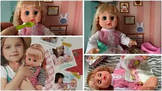 Unboxing My New Baby Angel: Diaper Changing & Feeding Time | unboxing video