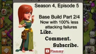 [4-5] Let's Play Clash of Clans - Base Build #2 - Now with 100% less attacking failure