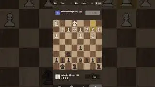 unexpected discovered attack and captured all of my opponents pieces!!! #chess