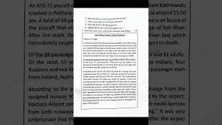Basic Level Examination - 2079, English Question Paper