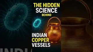 Science Behind Indian Copper Vessels. #AncientIndianScience #CopperHealthSecrets #AyurvedaExplained