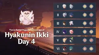 Hyakunin Ikki Day 4: Fierce Battle! Pegasus Versus Cygnus! PLATINUM | Genshin Impact 2.5