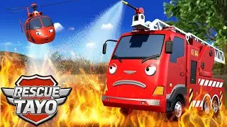 Fire Truck Rescue Highlights🔥 | Best Fire Moments Compilation for Kids | Tayo the Little Bus