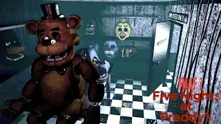 Playing Five Nights At Freddy's 1 with @FishyMatYT